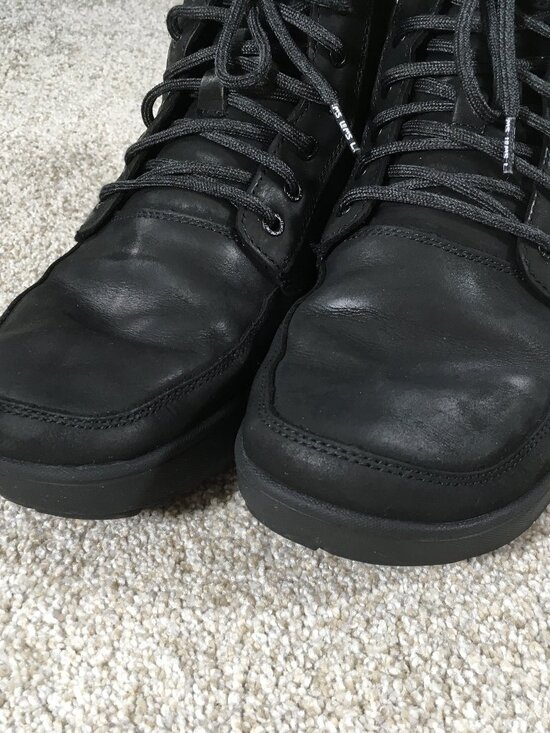 Lems Boulder Summit WP Lace Up Hiking Trail Boots Mens Size 10 Black Waterproof main image 4